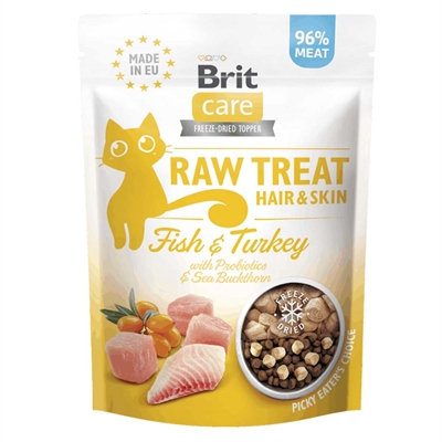 Frysetørrede godbidder til kat